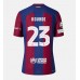 Tanie Strój piłkarski Barcelona Jules Kounde #23 Koszulka Podstawowej 2023-24 Krótkie Rękawy